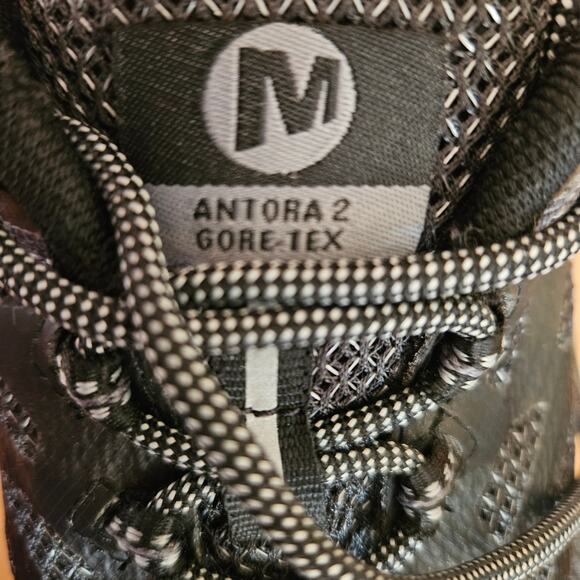 Merrell Antora 2 GTX Trail Running/Walking Shoes J066750 Black/Gray Women Sz 7.5 - Picture 8 of 11